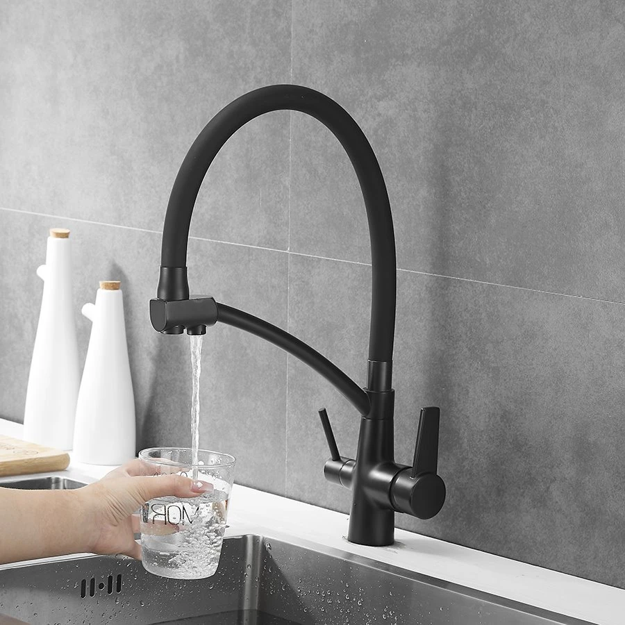 Brass Kitchen Tap with Hose Brass Kitchen Tap with Hose