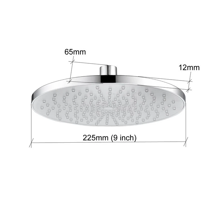 9 Inches Fixed Shower Head (2)