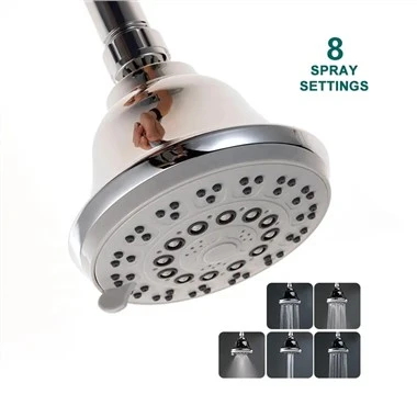 5 Functions Overhead Rain Shower Head