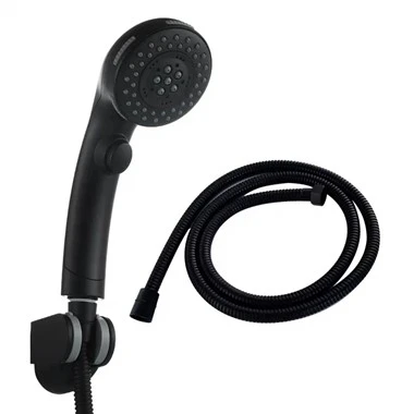 Black Shower Head Set