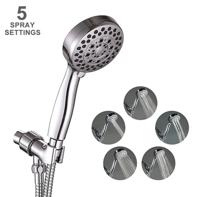 Full-Chrome Shower Head Spray