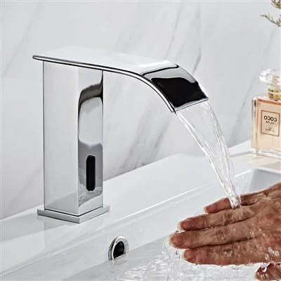 Smart Commercial Touchless Bathroom Sink Faucet